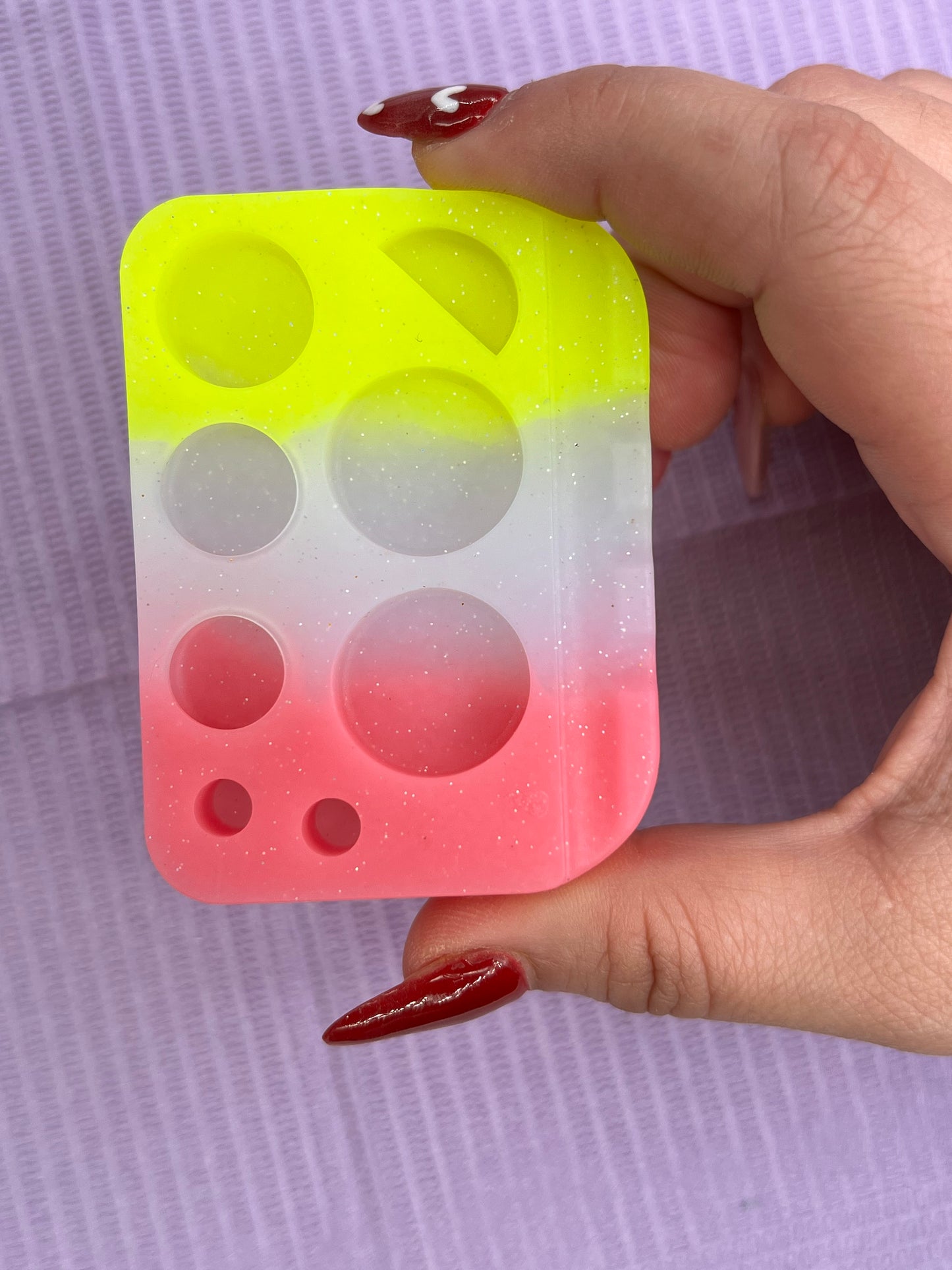 Tricolor palette large