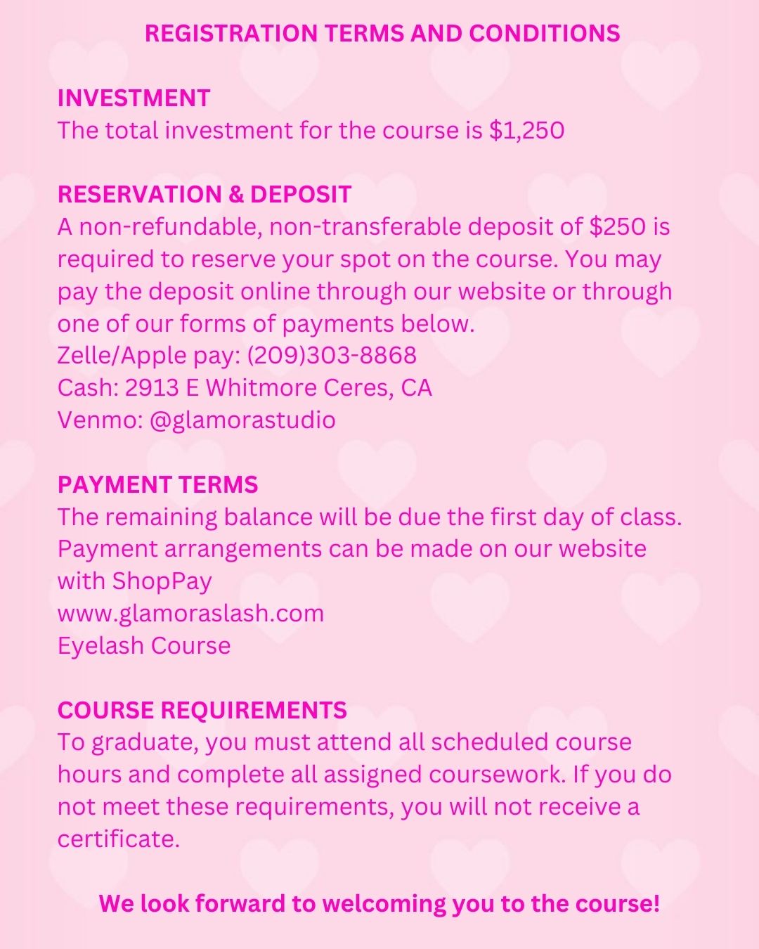 Elite Lash Course