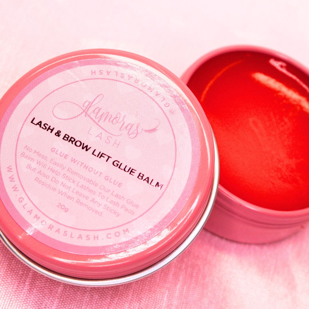 Pegamento en bálsamo para pestañas y cejas
