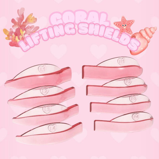 Coral Lash Lift Shields