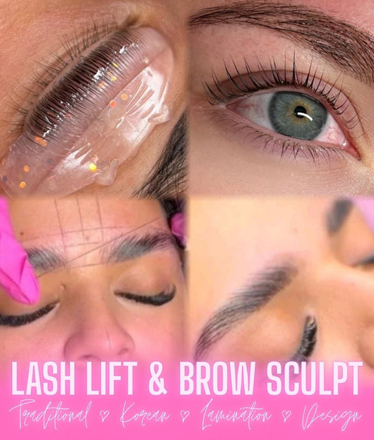 Lash lift & Brow sculpt course