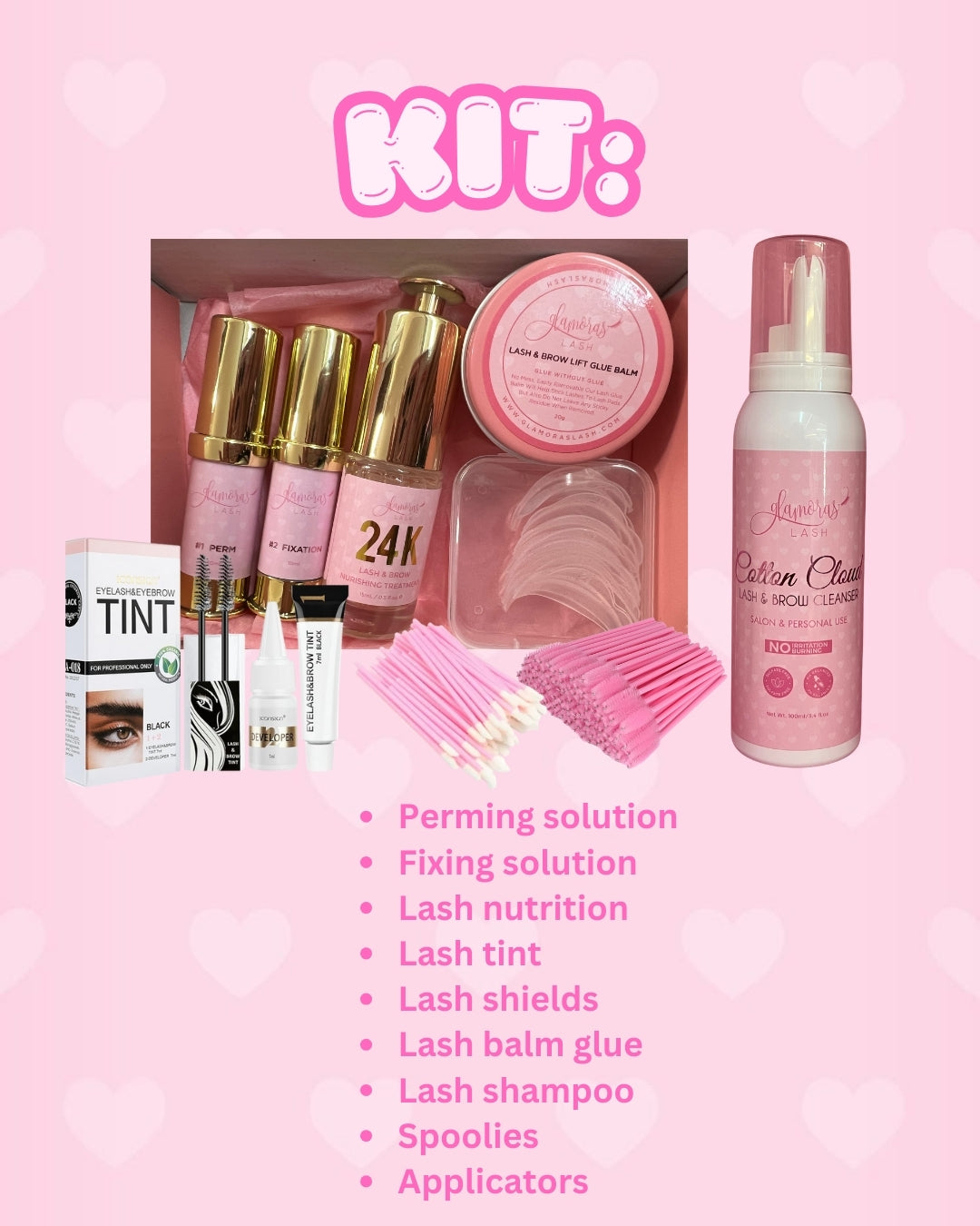 Lash Lift & Tint course
