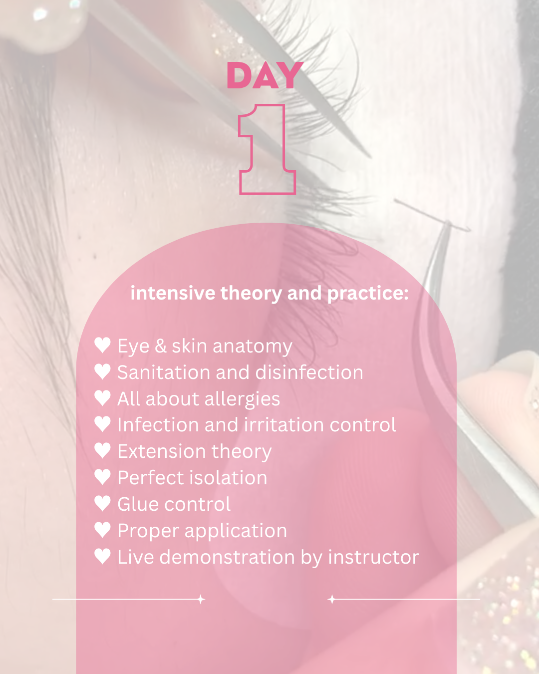 Beginner lash course 1:1
