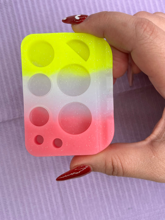 Tricolor palette large