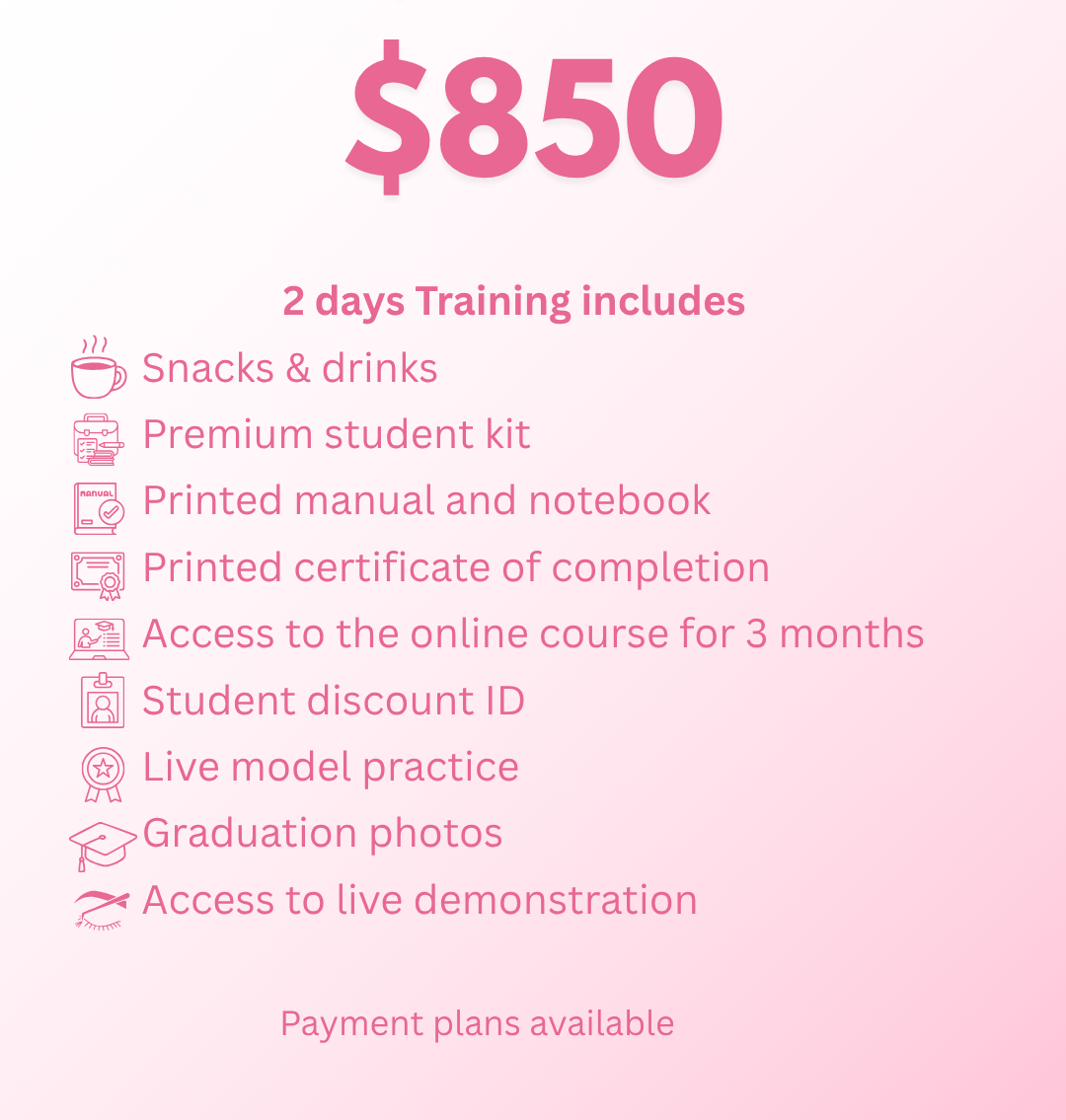 Beginner lash course 1:1