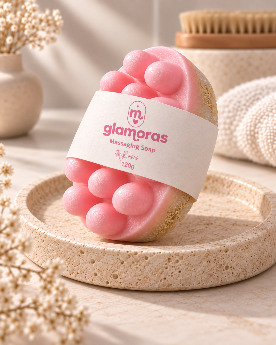 Roses body soap