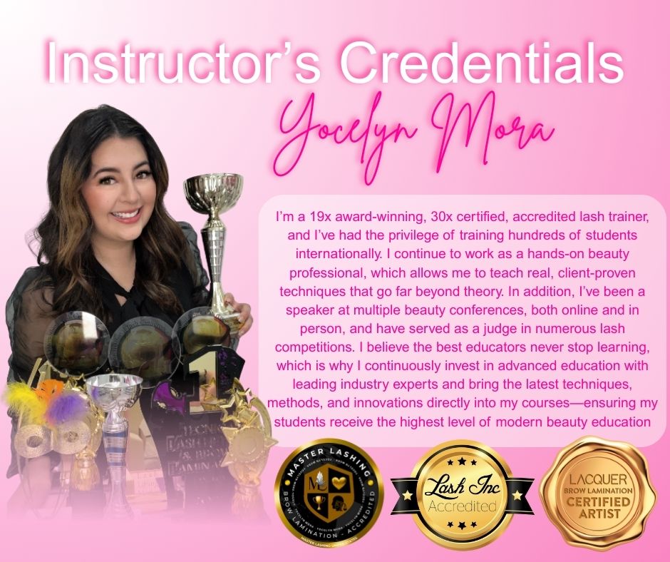 Lash lifting online course